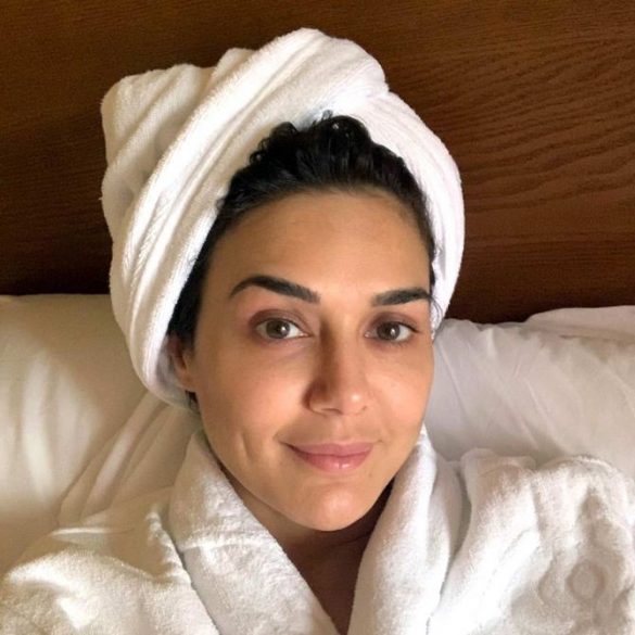 preity zinta.jpg Preity Zinta after a quarantine